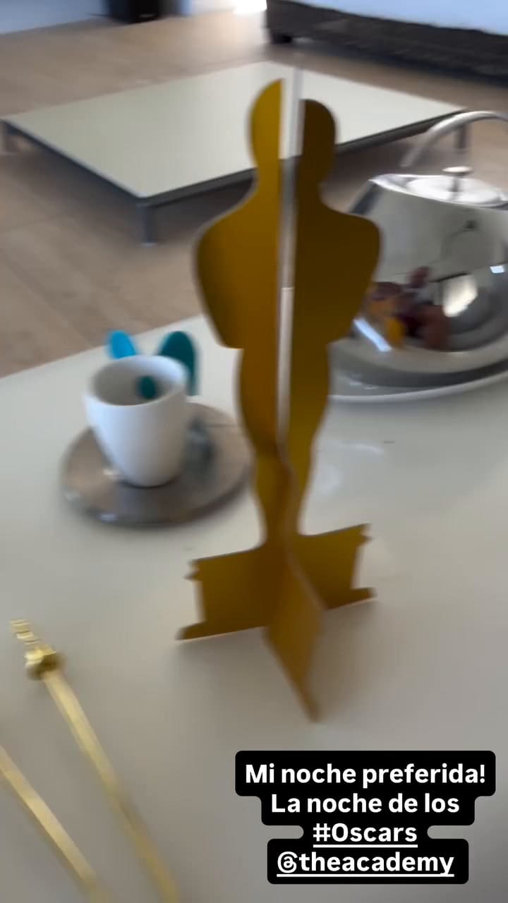 Marley mostró cómo se prepara para los Oscar