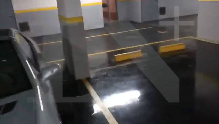 Los autos de alta gama que estaban en Madero Center