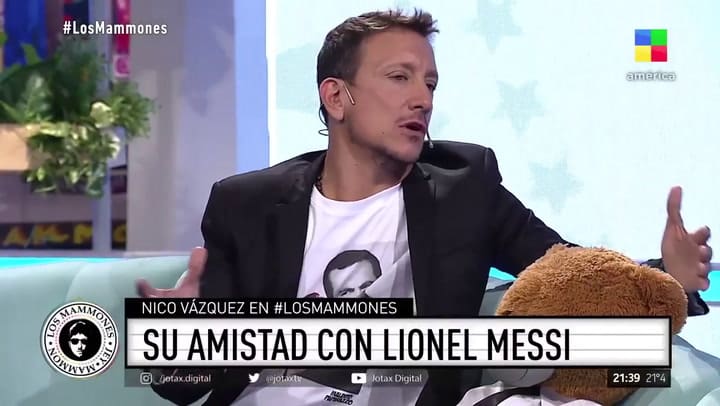 Nico Vázquez reveló una extraña costumbre de Lionel Messi