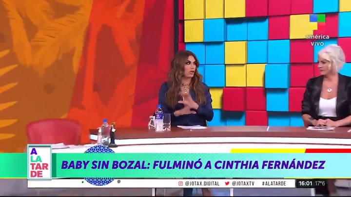 Baby Etchecopar criticó a Cinthia Fernández por desnudarse en medio de la campaña política