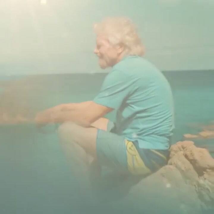 Richard Branson en Instagram