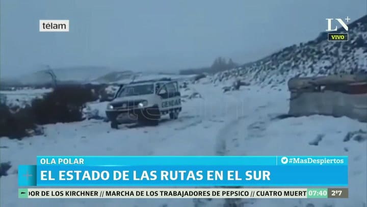 El estado en las rutas del sur