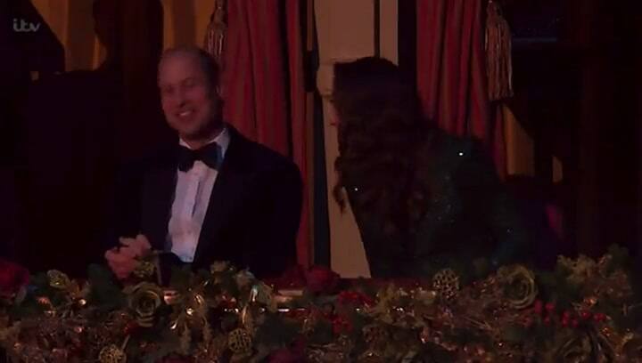 La reacción del príncipe William ante el piropo de un hombre hacia Kate Middleton
