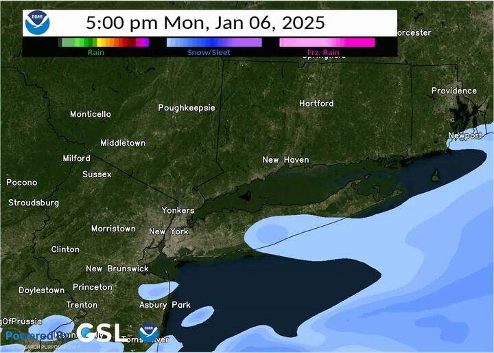 El Plano Del Servicio Meteorológico Nacional (NWS)