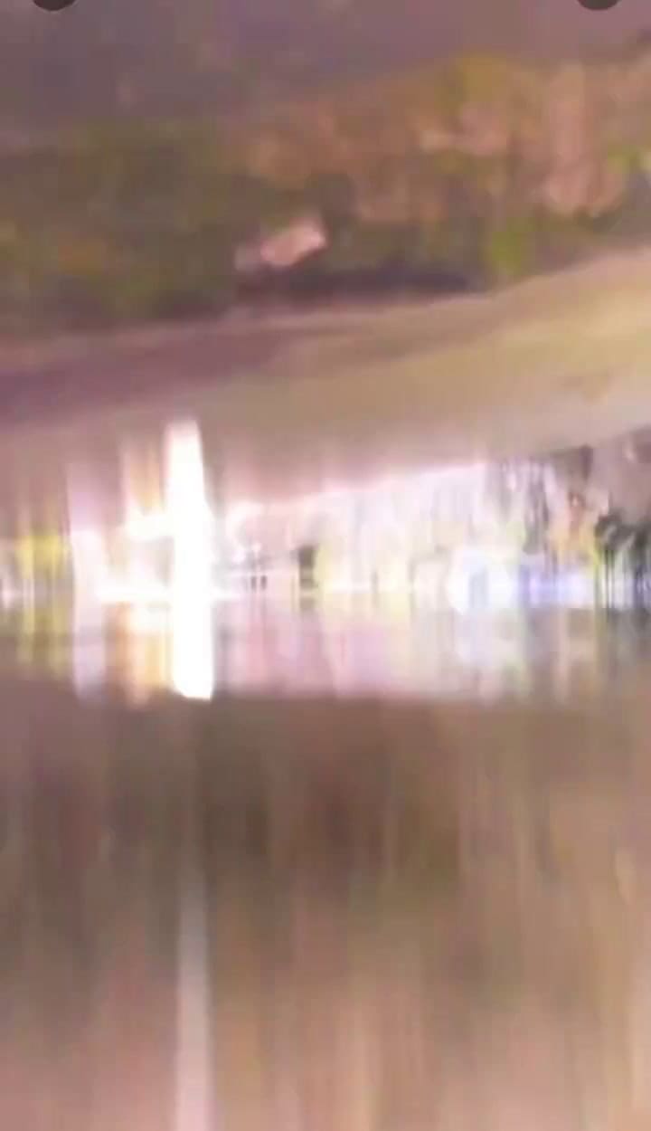 Desagües de Japón son el habitad de peces Koi