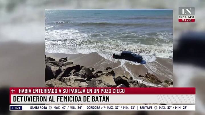 Detuvieron al femicida de Batán: había enterrado a su pareja en un pozo ciego