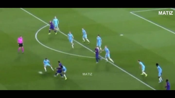 Lionel Messi vs Slavia Prague