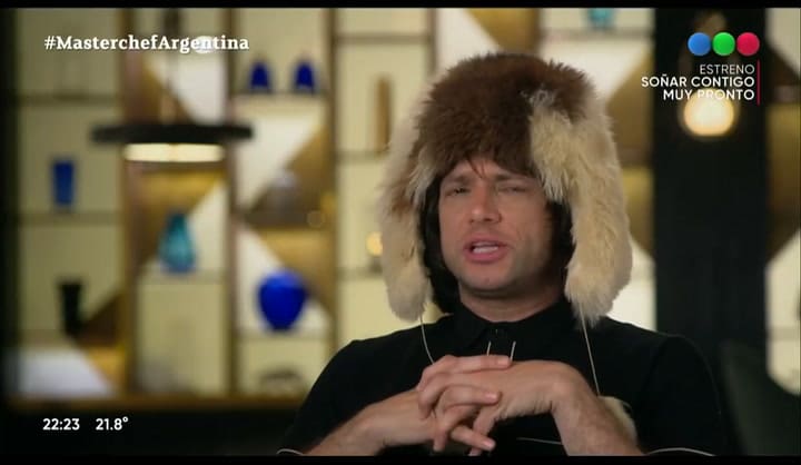 El cruce de Joaquín Levinton y Juariu en MasterChef Celebrity