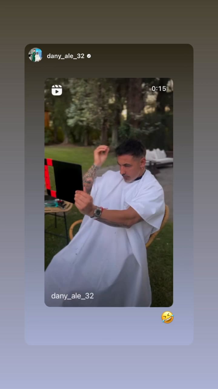 El cambio de look del Pocho Lavezzi