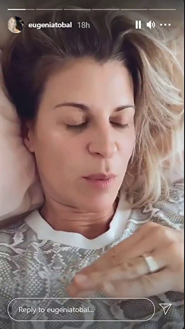 Eugenia Tobal aclara que no tiene coronavirus