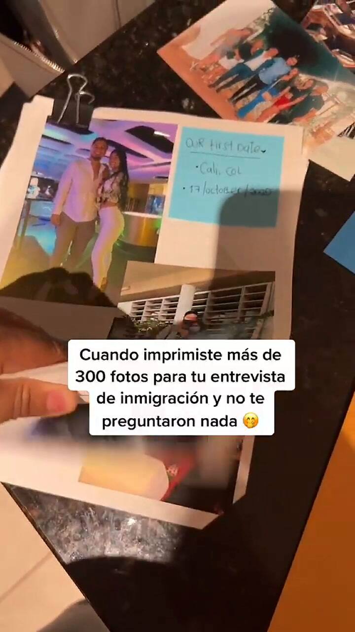 Tiktoker revela una inesperada experiencia que vivió al solicitar la visa