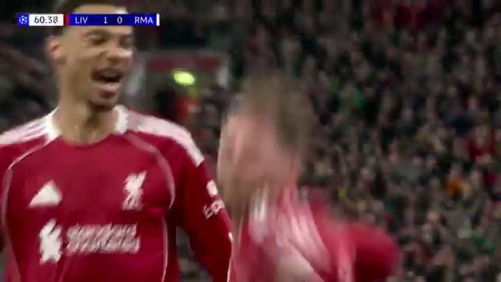 El gol de Alexis Mac Allister al Real Madrid