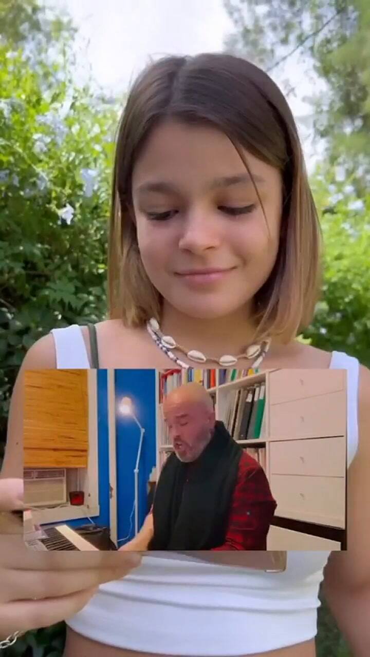 La reacción de Muna Cherri Pauls al video que le mandaron desde Go Broadway