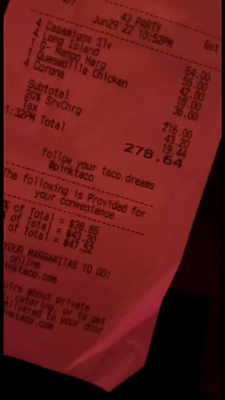 Una tiktoker dijo cuánto gana de propinas en Miami Beach, parte 2