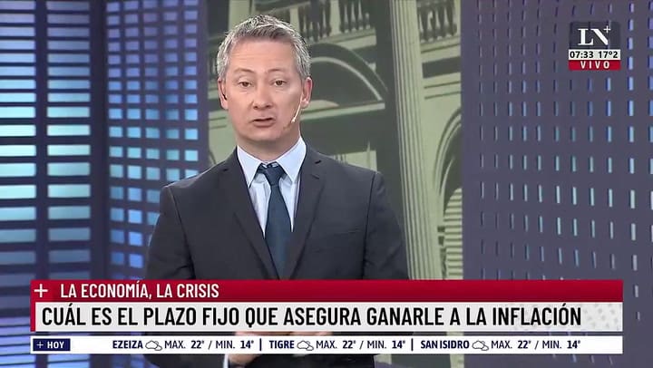 Cuál es el plazo fijo que asegura ganarle a la inflación