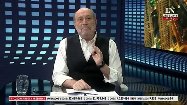 No incendien la democracia. Leuco le da su palabra