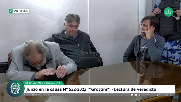 El veredicto de Pablo Damián Grottini