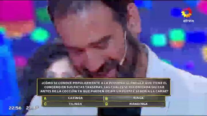 Ganó Los 8 escalones y su papá le hizo un planteo que sorprendió a todos