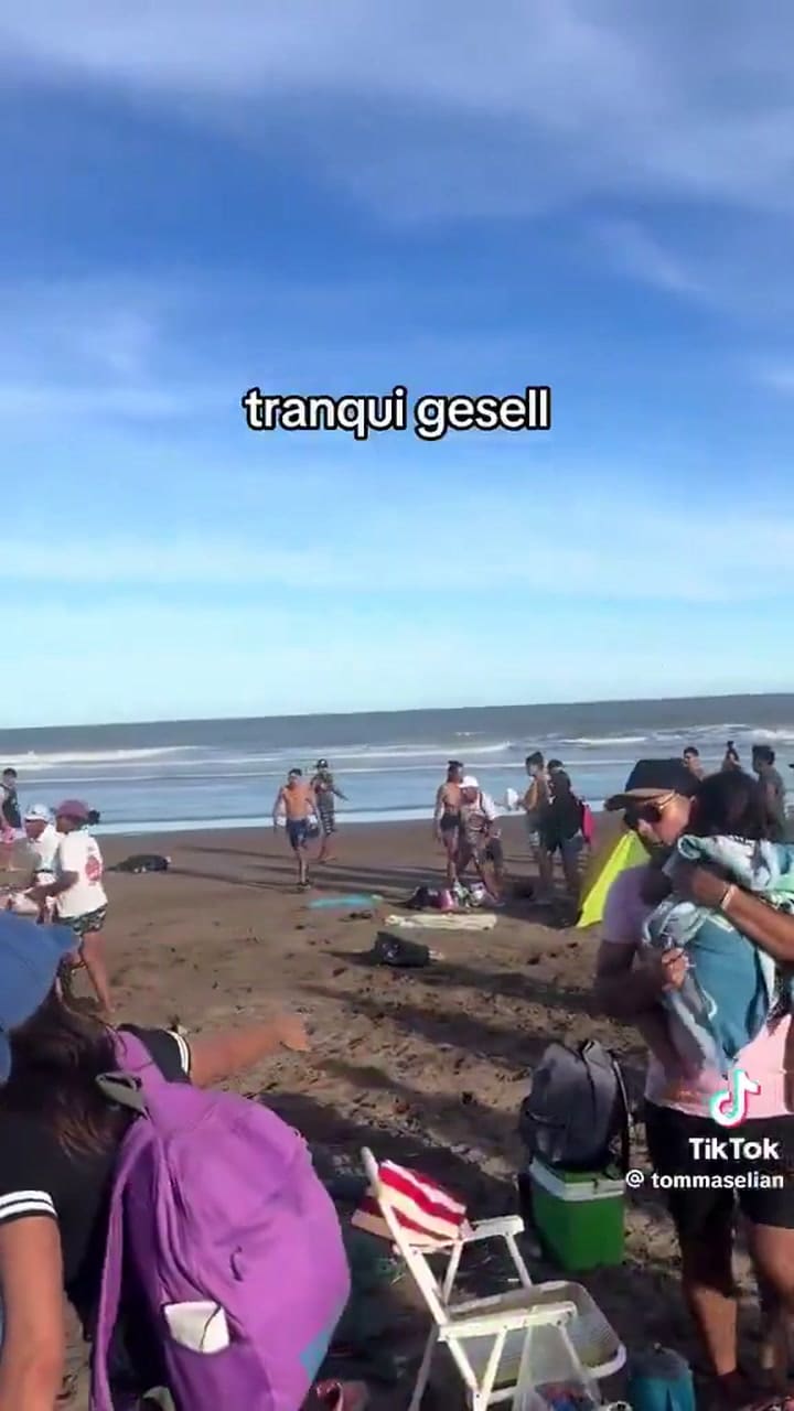 La pelea de vendedores ambulantes en Gesell