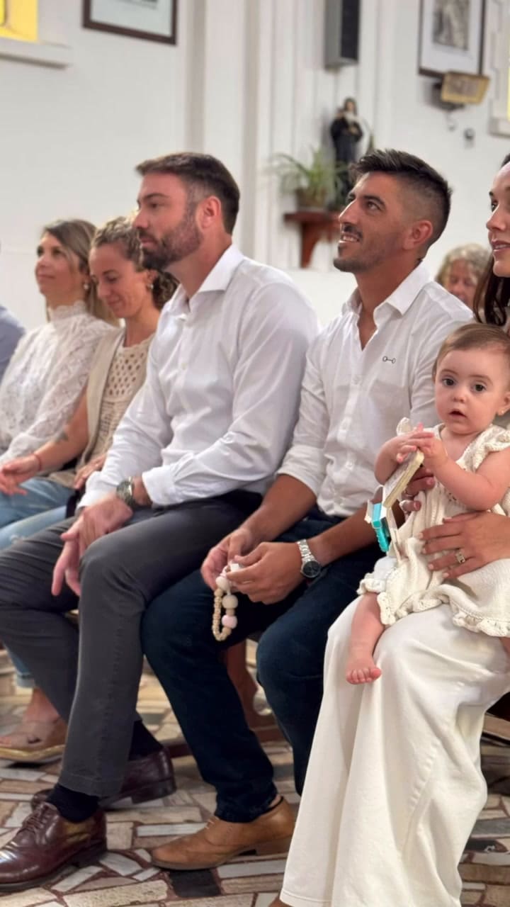 Santiago Fredes celebró el cumpleaños de su hija Feli