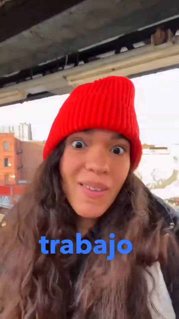 Mabel es creadora de contenido y actriz