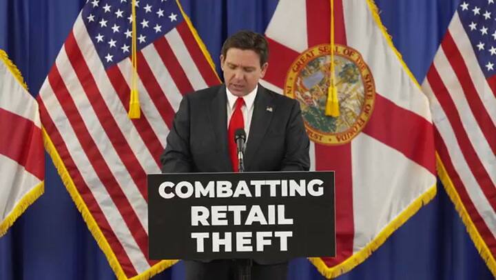 La nueva medida que propuso Ron DeSantis ante un delito común