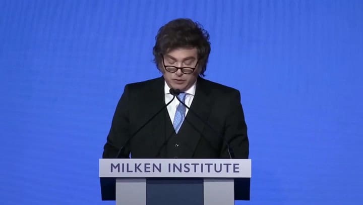 Milei: "El sueño americano no está muerto"