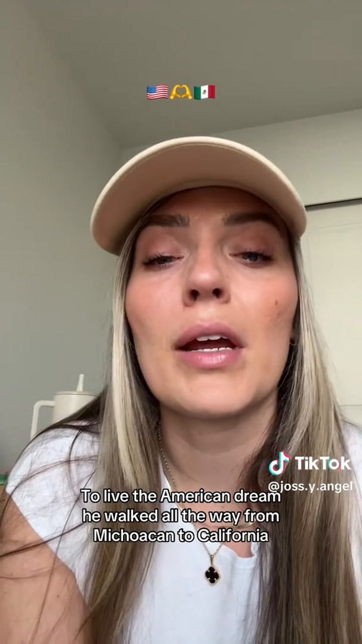 Fue adoptada por una familia mexicana y creció con su cultura, llora por la situación migratoria