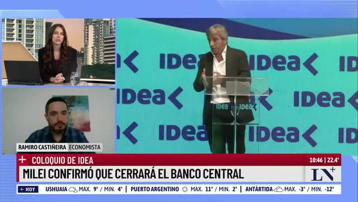 Javier Milei anunció que avanza hacia una dolarización endógena