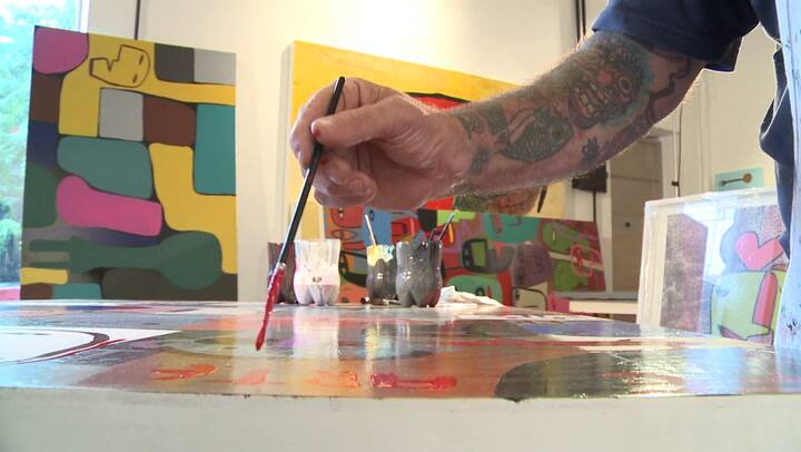 Milo Lockett - David Hockney