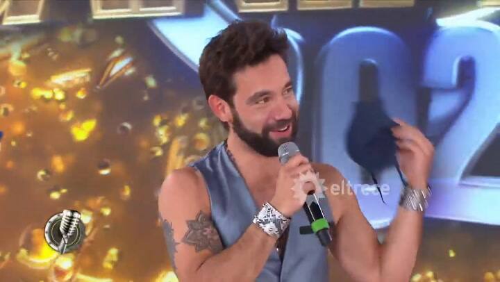 Cantando 2020. Cachete Sierra aclaró el problema que tuvo con Nico Vázquez - Fuente: eltrece