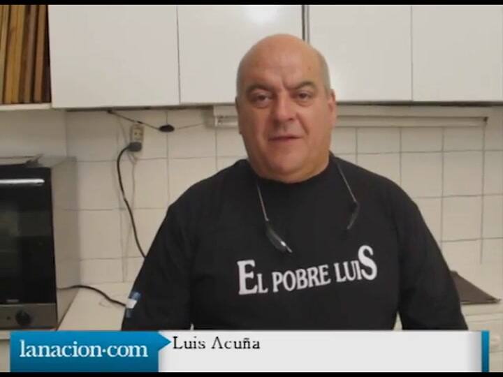 Luis Acuña cocina para LNR