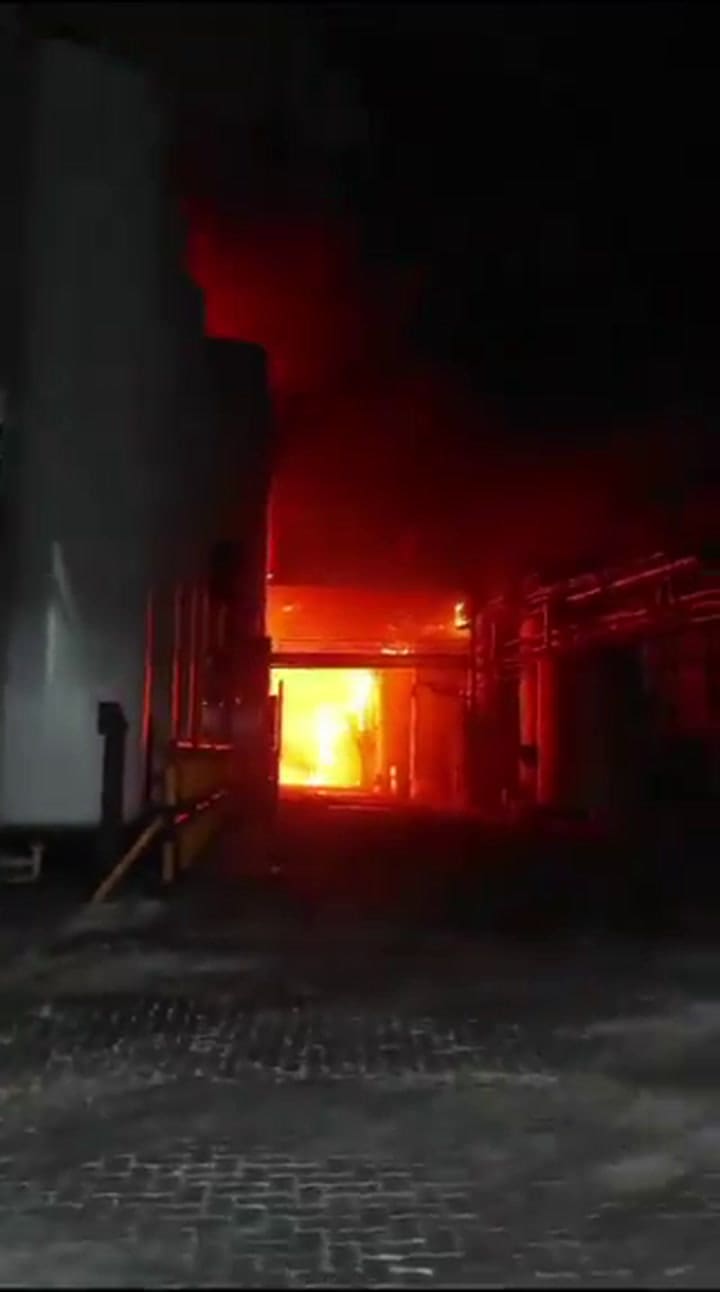 Impactante incendio en Quilmes