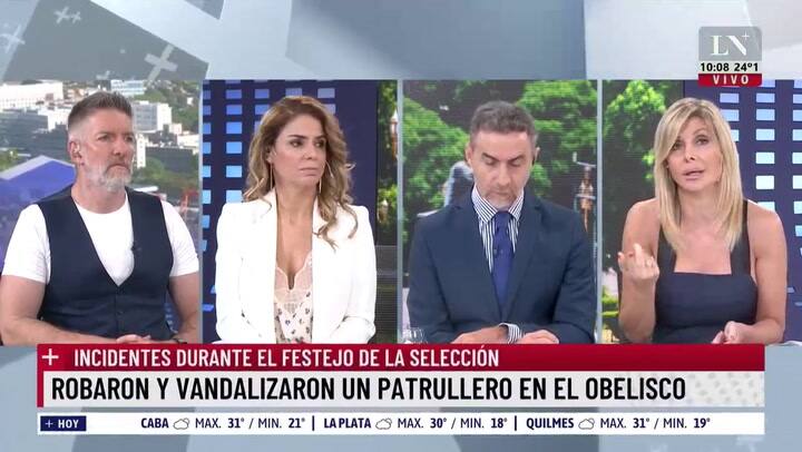 Novaresio reveló el detrás de los festejos