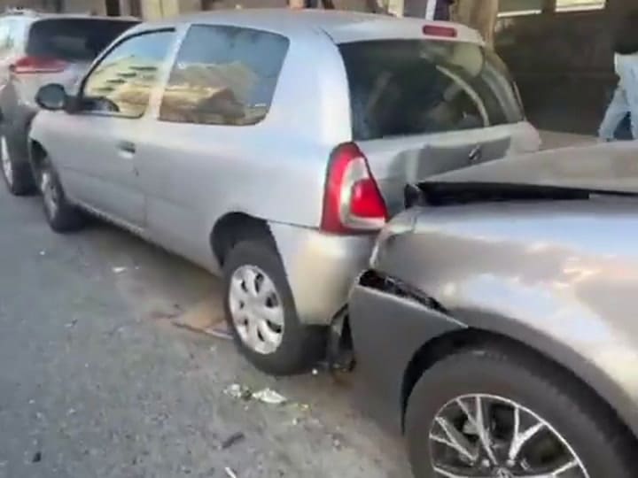 Pablo Alarcón se descompensó mientras manejaba, chocó a varios autos y fue internado