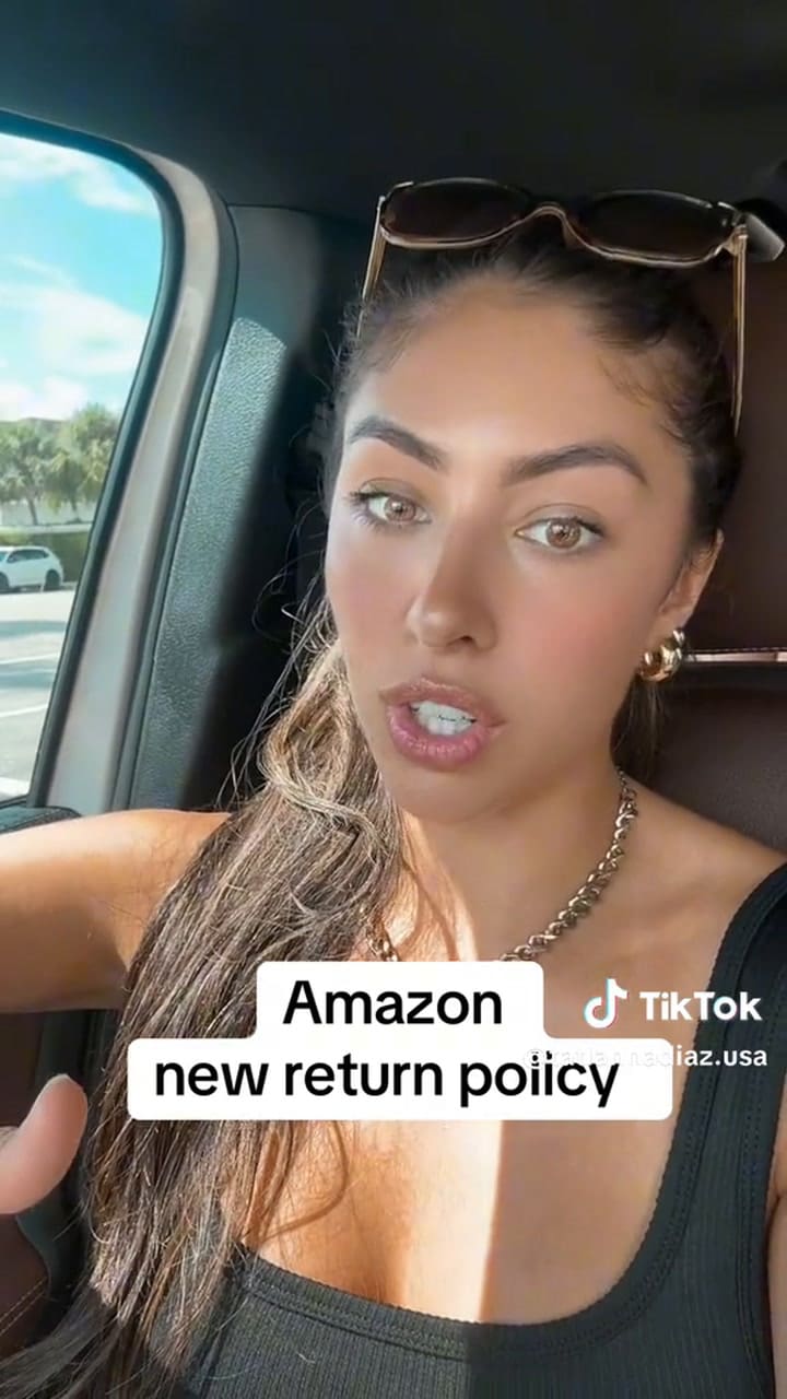Tiktoker advierte sobre “nueva política” de devolución de Amazon: “No la hagan”