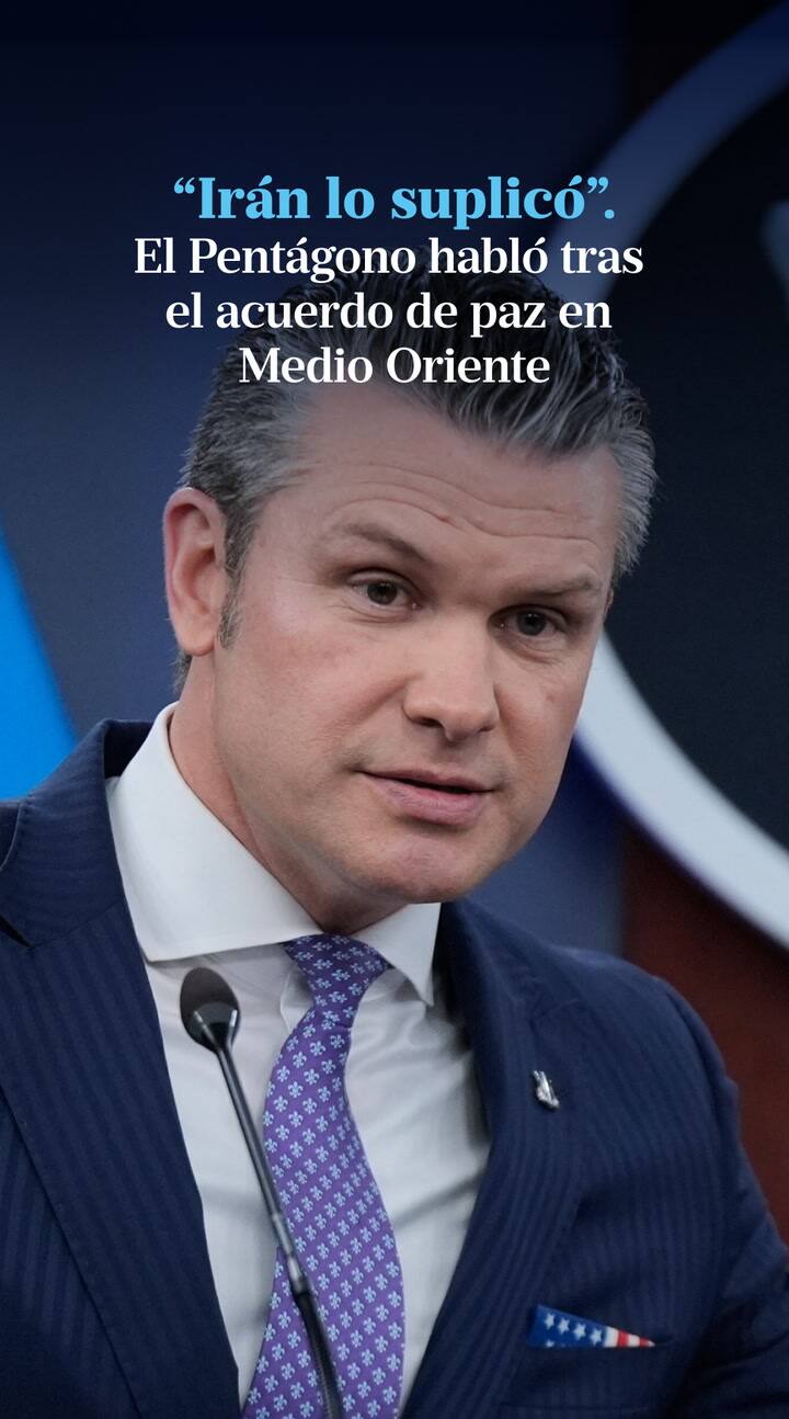 El Pentágono habló tras el acuerdo al cese al fuego con Irán