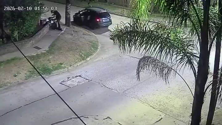 Así fue el violento robo en Quilmes