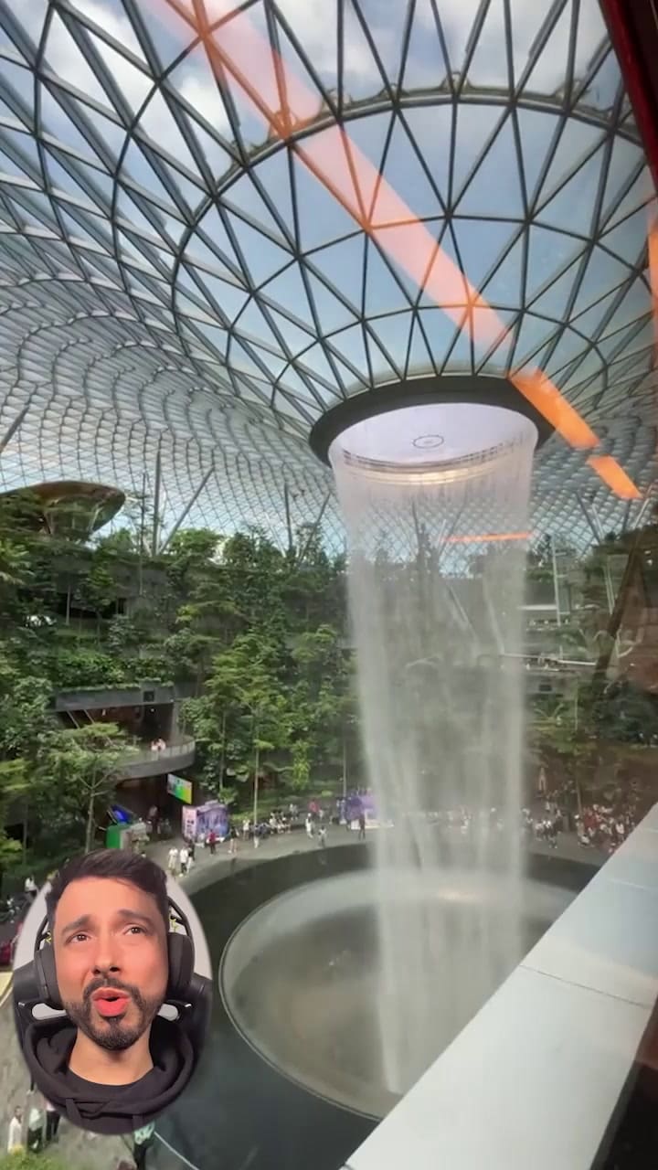 El aeropuerto de Changi, Singapur