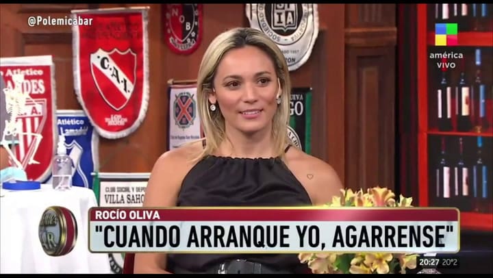 Fuerte advertencia de Rocío Oliva contra el entorno familiar de Diego Maradona: “Cuando arranque yo,