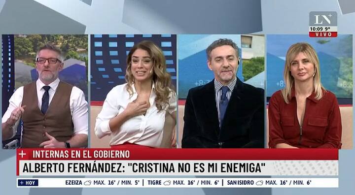“Un psicólogo se hace un festín”. Marina Calabró analizó la última entrevista que dio Alberto Fernández