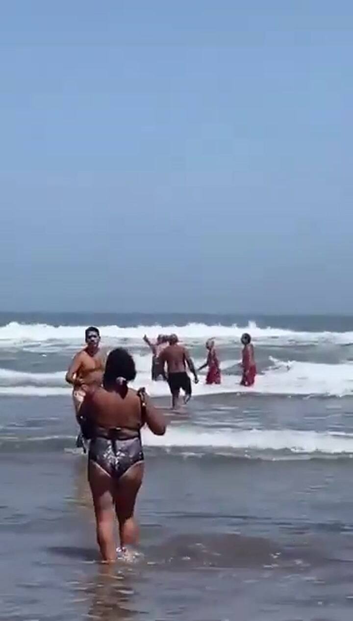 Un turista en Mar del Plata se peleó con guardavidas