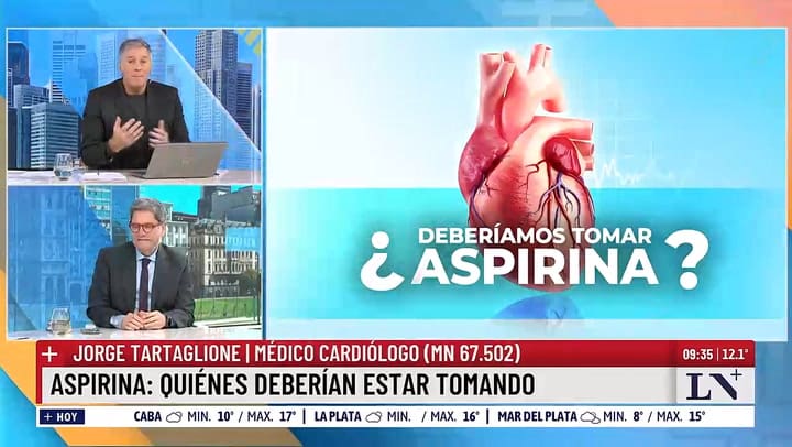 ¿Debemos tomar aspirina?