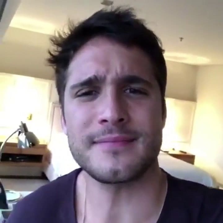 El saludo de Diego Boneta a Soledad Fandiño - Fuente: Instagram Soledadfandino