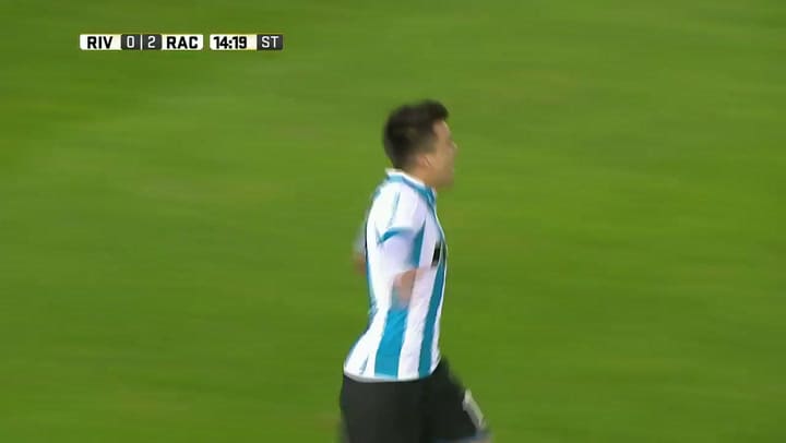 Así fue su salida en el tercer gol de la Academia