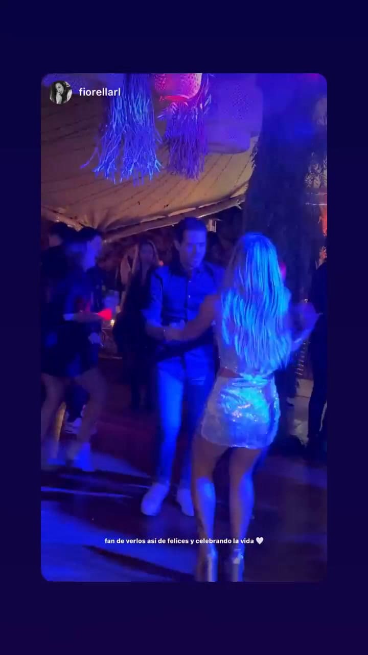 El paso de baile de Fernando Gago y Verónica Lafitte