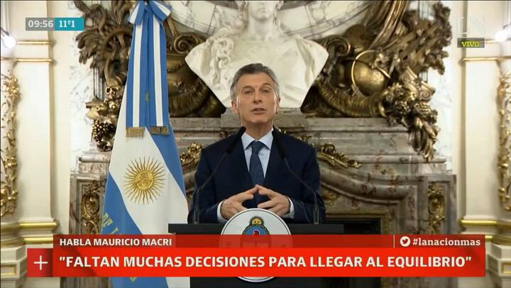 El 3 de septiembre de 2018 Macri anunció la reducción de ministerios