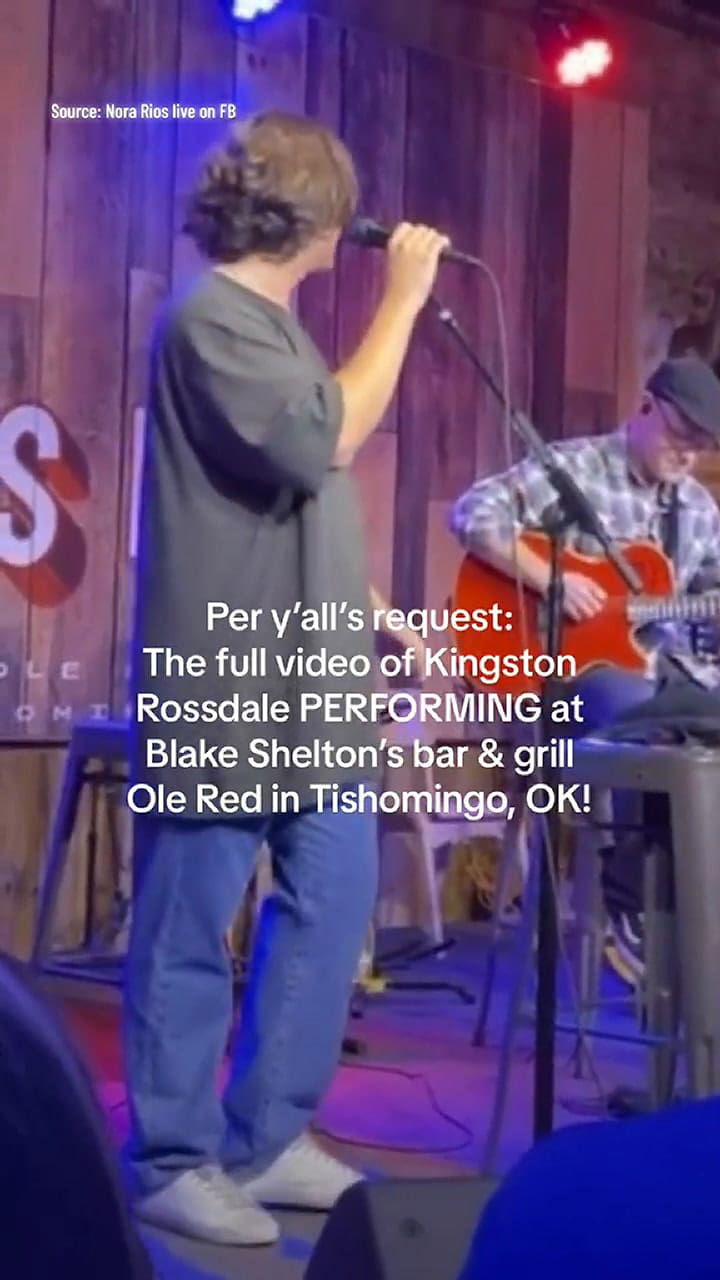 Kingston Rossdale, hijo de Gwen Stefani, debuta en el escenario