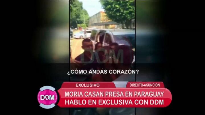 Moria, desde Paraguay: sus nueve bizarros días en prisión