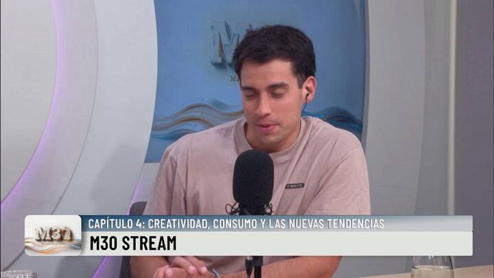 El comienzo de M30 stream con la periodista Virginia Santeusanio y Ramiro Fornataro